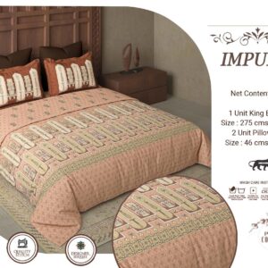 IMPULSE King Size Bedsheet Set