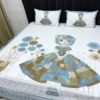 Bloosam Premium King Size Pure Cotten Bedsheet Set