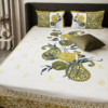 Bloosam Premium King Size Pure Cotten Bedsheet Set